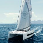 Bali Catsmart sailing in a deep blue sea