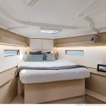 4 cabins layout of the Beneteau Oceanis 40.1 sailing monohull