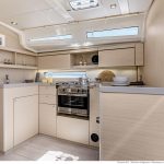 Interior view of the Oceanis 40.1 beautiful main deck