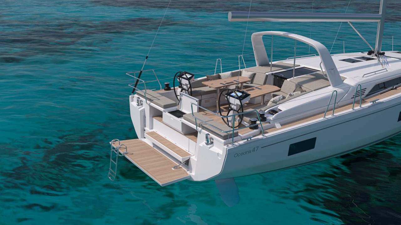 beneteau-oceanis-47-swim-platform-dual-helm-stations