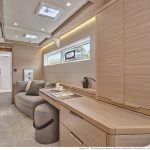 6 cabins layout of the Lagoon 51 sailing catamaran