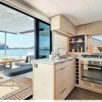 4 cabins layout of the Lagoon 46 Iconic sailing catamaran