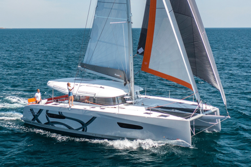 Excess 14 Sailing side view