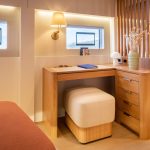 Bali 5.8 hull interior desk