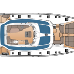 FP 55 layout flybridge