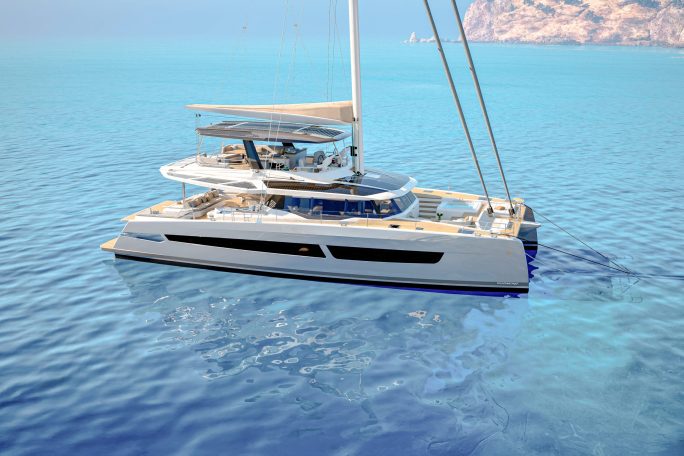 Fountaine Pajot Yachts FPY 70S side exterior view