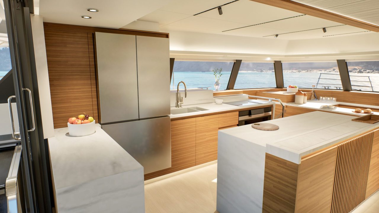 FPY 70S galley interior