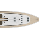 Sun Odyssey 455 exterior layout