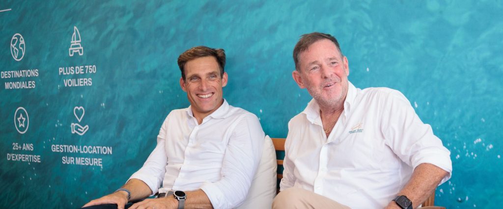 Navigare Yachting and Dream Yacht new Chief Development Officer, Romain Motteau and founder Loic Bonnet